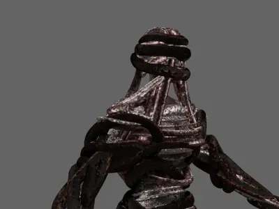 ISKI Trooper Beta Free low-poly 3D model