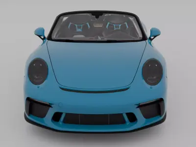 Porsche Speedster 3D model