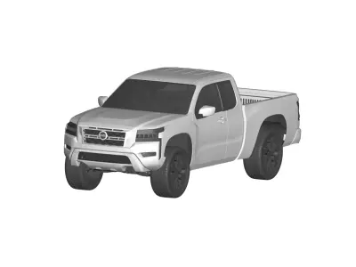 Nissan Frontier    3D model