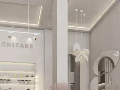 Luxury Beauty Salon Interior     3D model