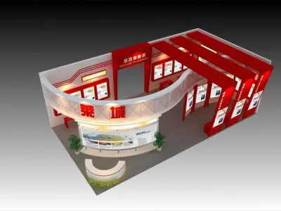 Exhibition - Area - 17X9-3DMAX2009-04 3D model