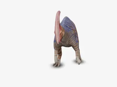 Parasaurolophus 3D model