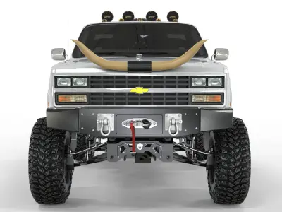 Chevrolet C10 Truck 1980  3D model