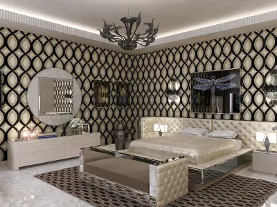 Visionnaire Bedroom 3D model