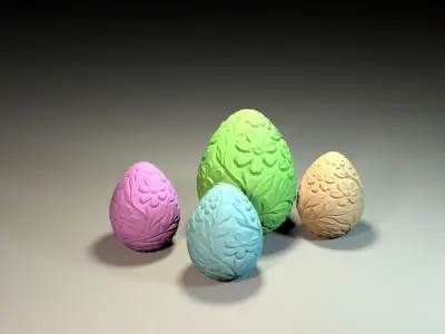Easter Egg 3D print model