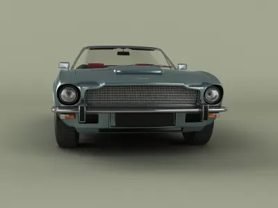 Aston Martin V8 Vantage Volante 3D model