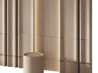 Decorative V52 Wall Panels 3D model