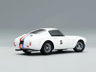 Ferrari 250 GT SWB Berlinetta Racing 3D model