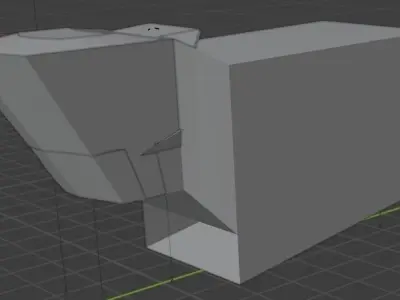 MACHINE cab robot Free 3D model