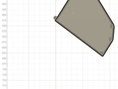Electric Motorbike Battery Holder 3D print model