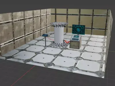 sci-fi lab Free 3D model