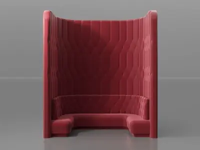 RedBooth chair 3D model