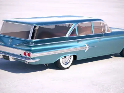 Chevrolet Nomad Wagon CG 1960 3D model