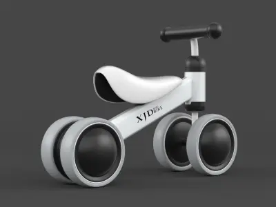 Baby Balance Bike 3D model