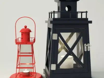 Lighthouse Lanterns 3D model
