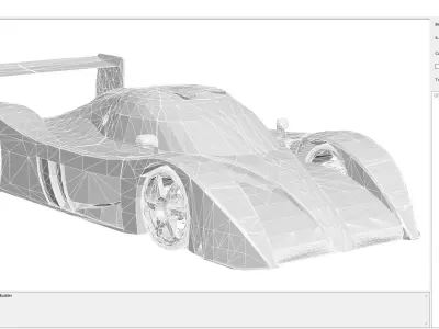 CAR - Toyota GT-One 3D print model