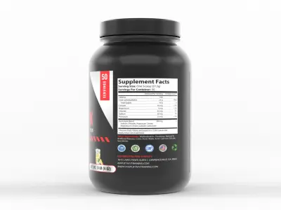 Protein Powder 3D model 31