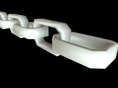Chain Low-poly 3D model get