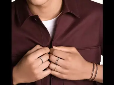 BOUCHERON - CLOU DE PARIS MINI - RING 3D print model