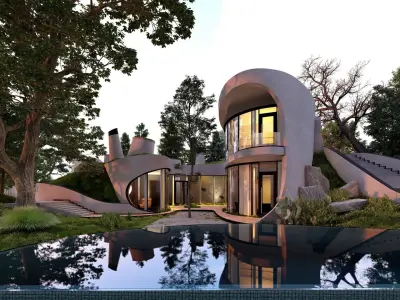 SCENE LUMION 11 5 BY YOGA4ARCH  and  SKETCHUP FILES 3D model