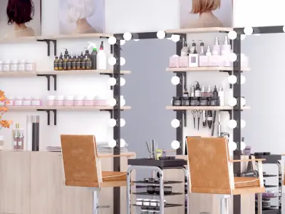 Beauty Salon 5 3D model