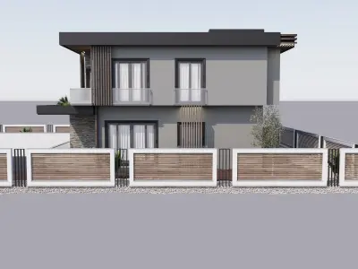 Building 1 3D model