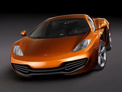 McLaren MP4-12c 2010 3D model