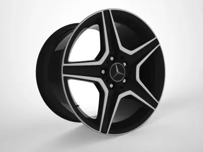 Mercedes-Benz AMG Wheel v1 3D model