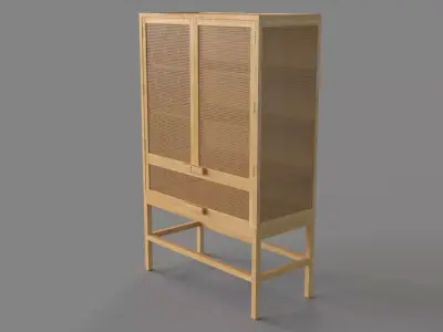 Marte Storage Cabinet 3D model