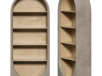 CAMILLO ETAGERE By Bakerfurniture 3D model