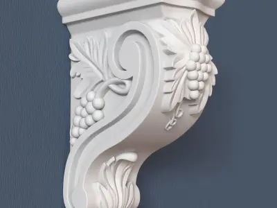 Decorative Corbel 3D model 22