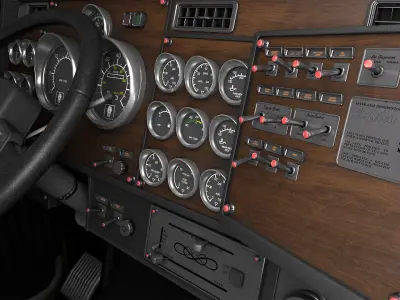 Kenworth W900 3D model