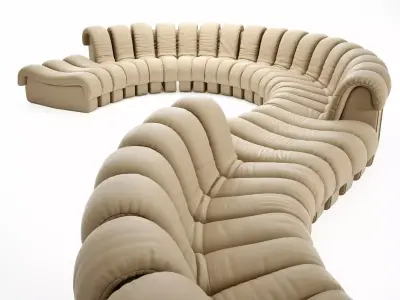 DS 600 Modular Sofa 3D model