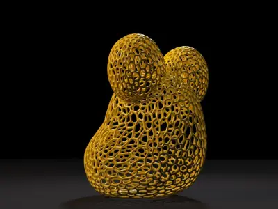 Bearbrick 3D print model