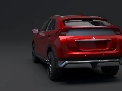 Mitsubishi Eclipse Cross SEL 2020 3D model