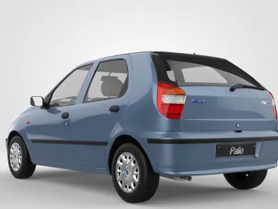 Fiat Palio 2003 3D model