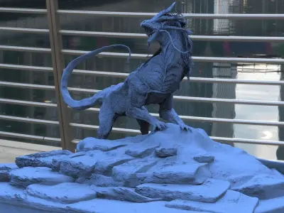 Lizard Mount 3D model