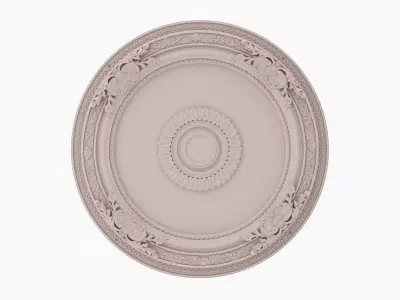 Classic Ceiling Medallion 46 3D model