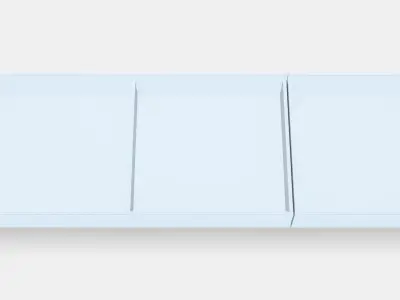 SONGESAND Bed storage box set of 2 Low-poly 3D model