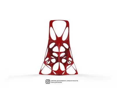 EXO CHAIR 1 BY ERFAN SHAABANII 3D model