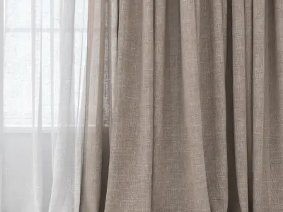 Curtains 51 3D model