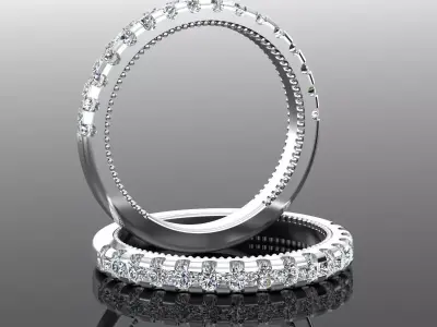 Band Ring 3D print model 117