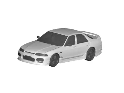 Nissan skyline  3D model