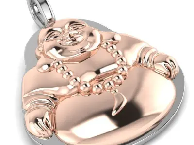 Buddha Pendant Jewelry  3D print model