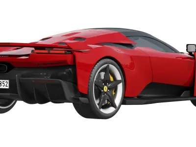 Ferrari F80 2025 3D model