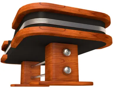 Craps Table 3D model