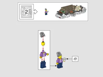 TwindBricks3D - 10293 Santa Visit 3D print model