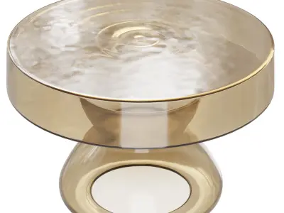 Murano Glass Coffee Table 3D model