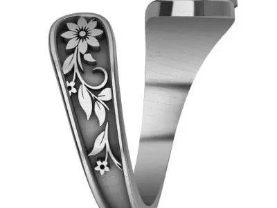 RING BEE OPEN 3D print model