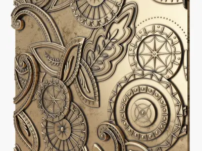 Decorative Plate for cnc 3D model